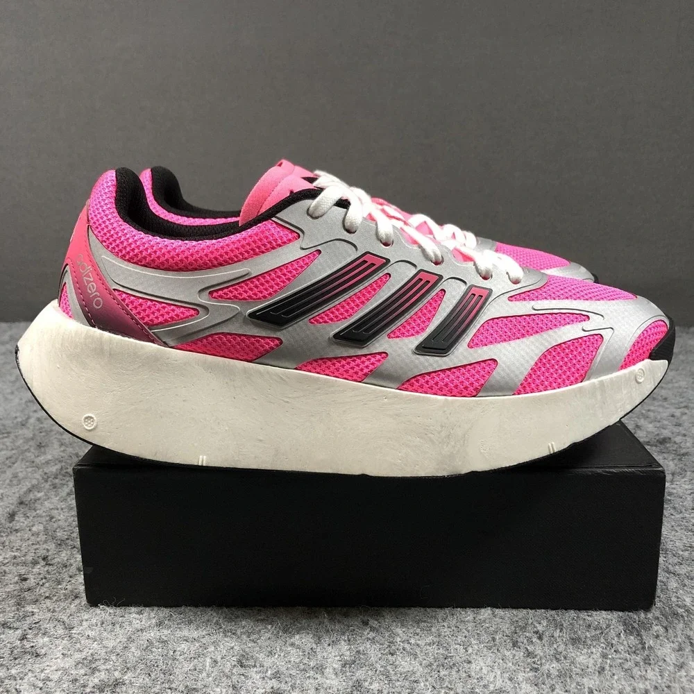 Adidas Adizero Aruku Shoes Womens 9.5 Lucid Pink Silver Running JP5568